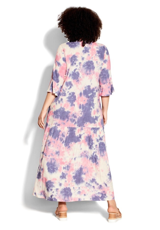 Valerie Dress, SERENE TIE DYE, on-hover image number 1