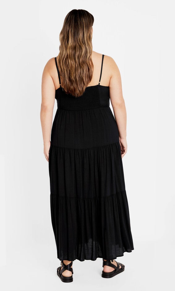 Oasis Maxi Dress - black, BLACK, alternate image number null