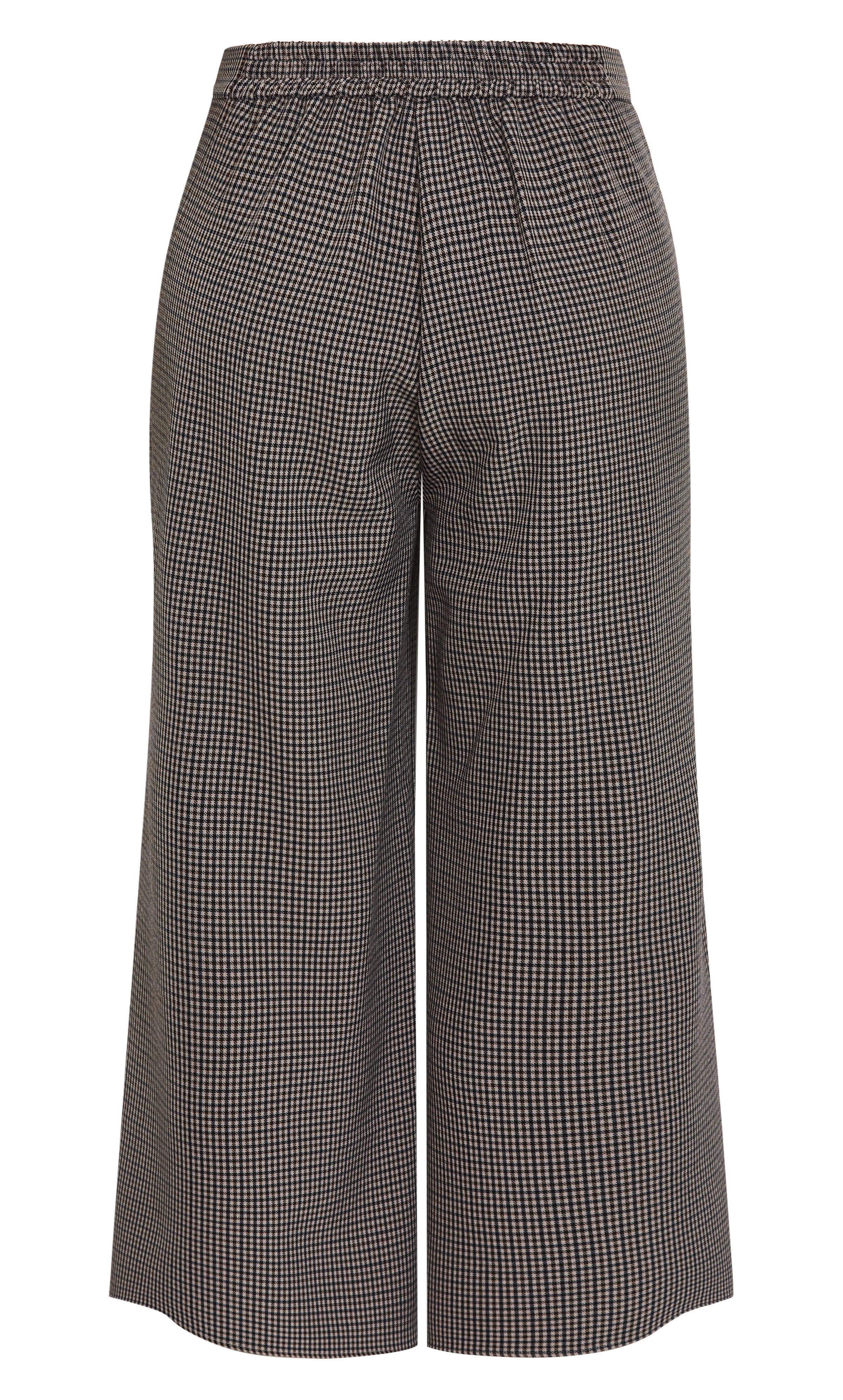 Tiana Plaid Pant - ecru print, GRAY, alternate image number 5