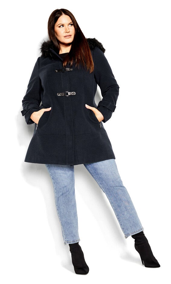 Wonderwall Coat - navy, BLUE, alternate image number null