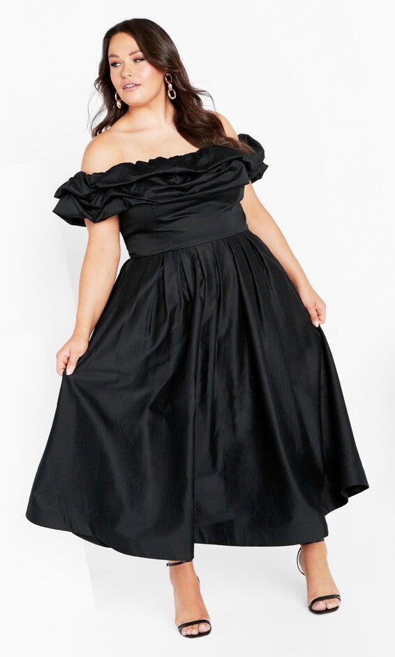 Mayah Dress - black, BLACK, alternate image number 2