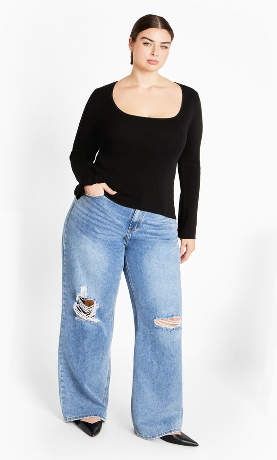 Brooklyn Jumper - black, BLACK, alternate image number 1