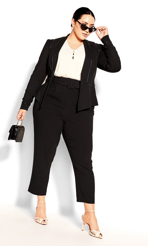 Piping Praise Jacket - black, BLACK, alternate image number null