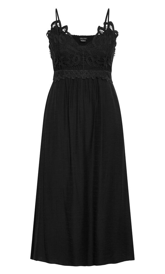 Martina Maxi Dress - black, BLACK, alternate image number 3