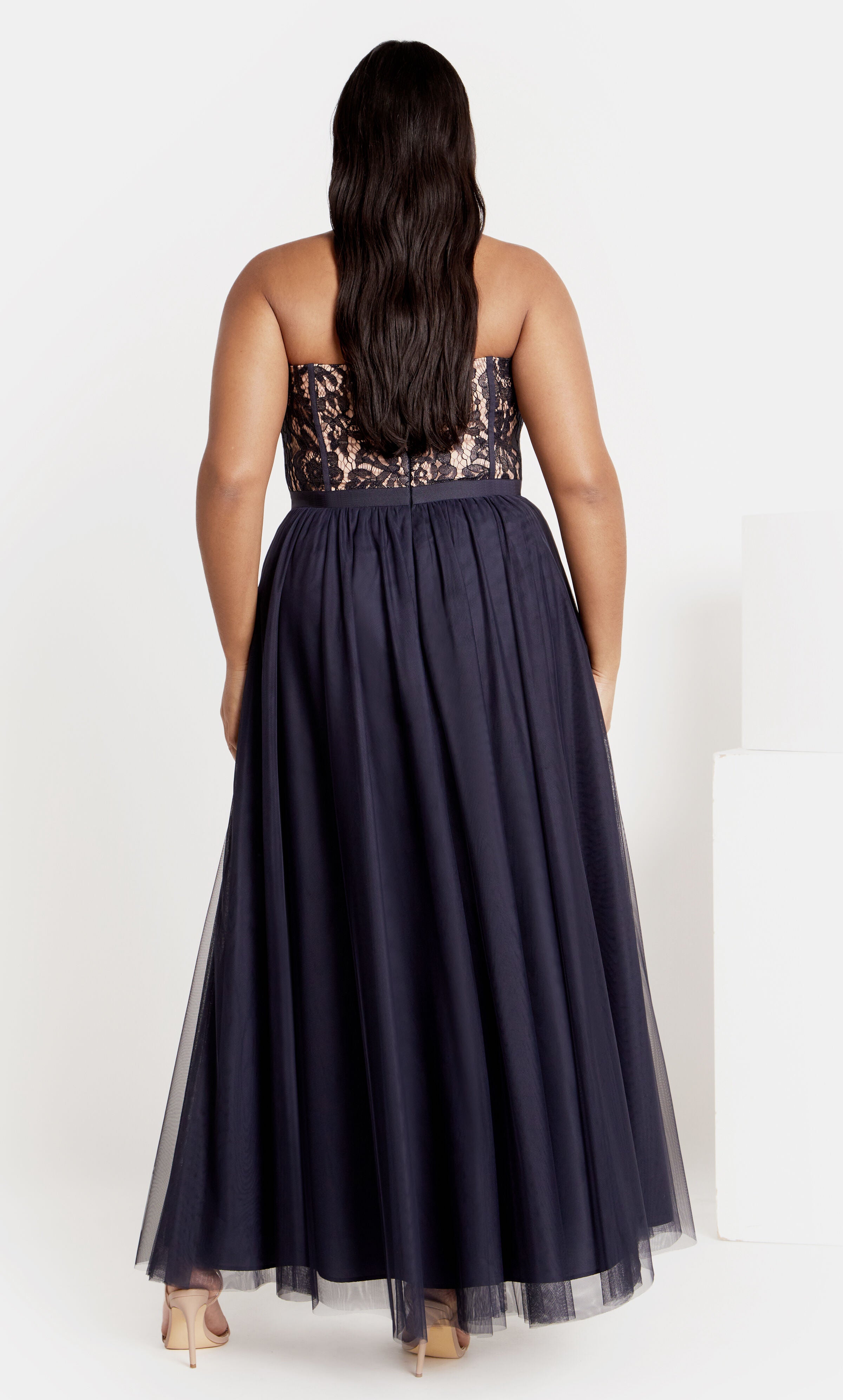 Sweet Beauty Dress - navy, BLUE, alternate image number 2