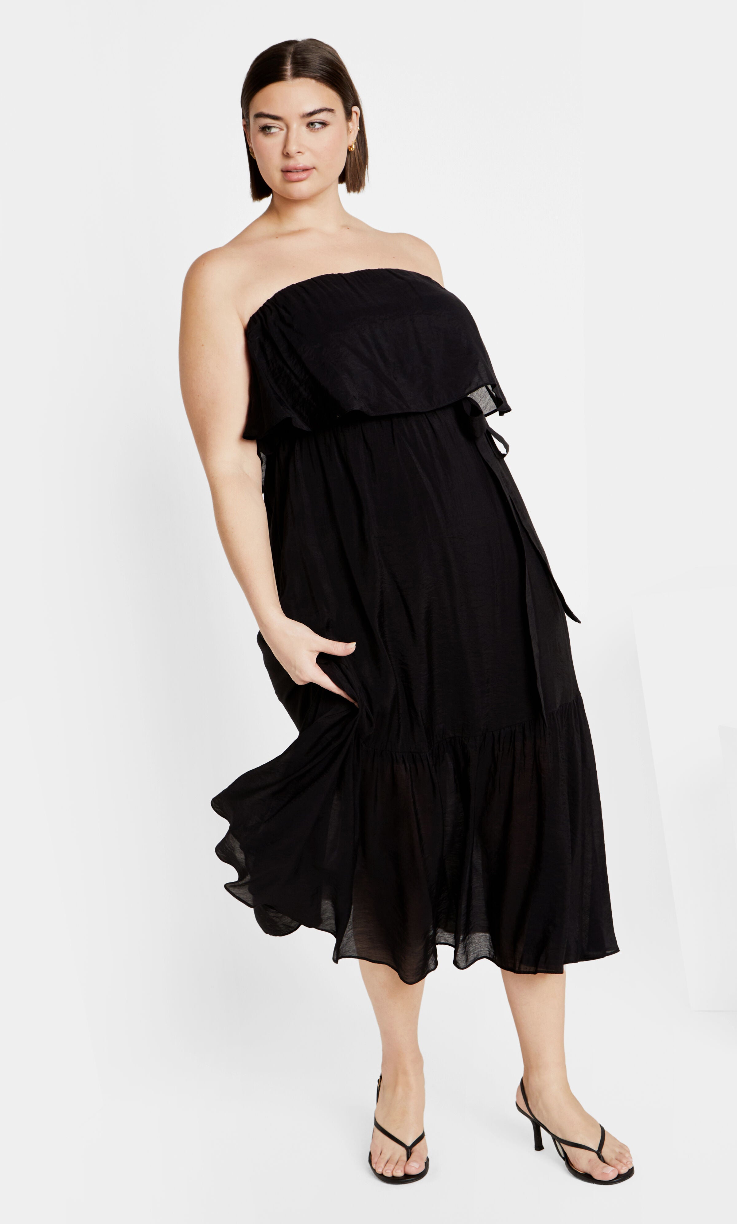 Pia Maxi Dress - black, BLACK, alternate image number 1