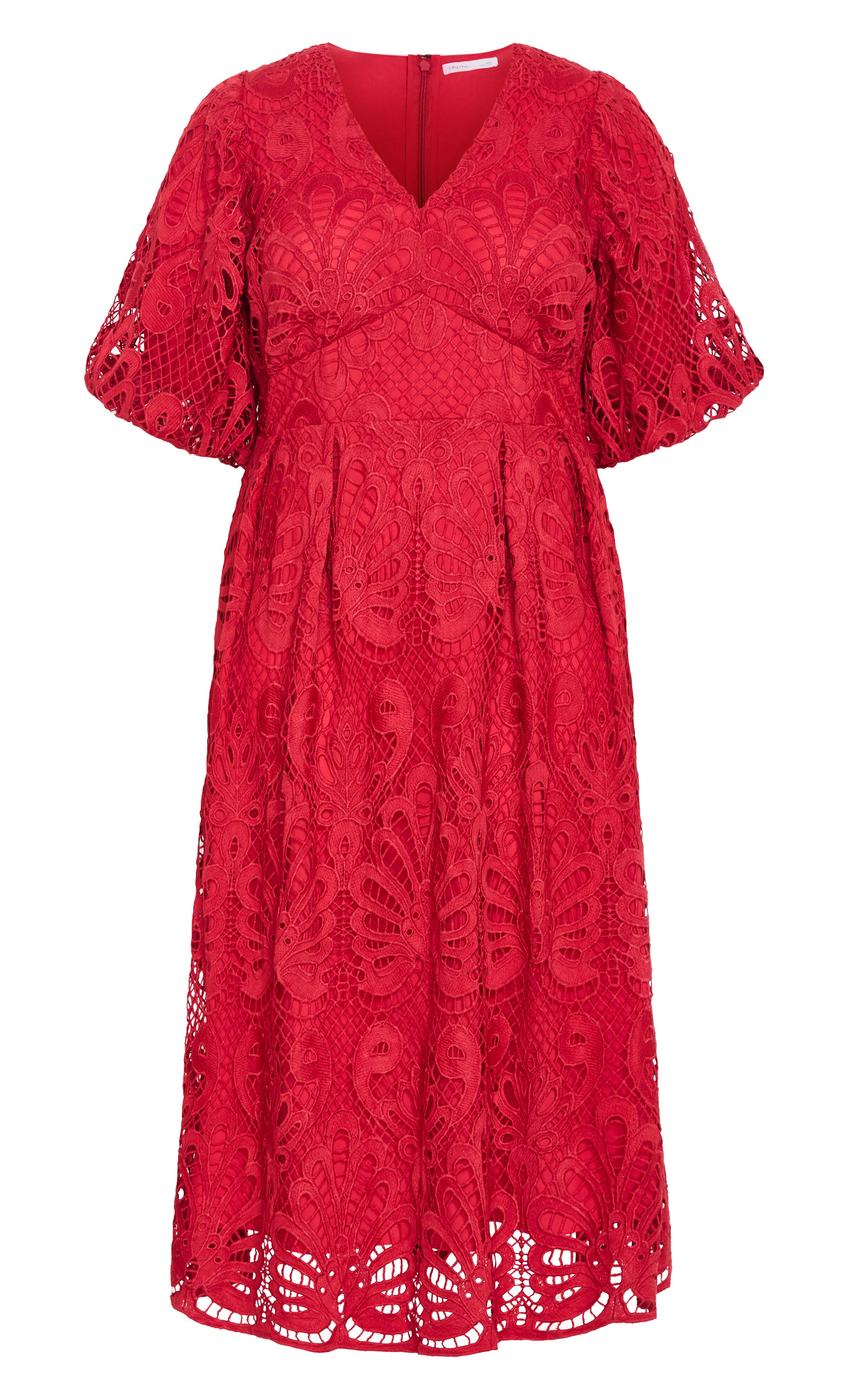 Kylee Dress - scarlet, RED, alternate image number 4