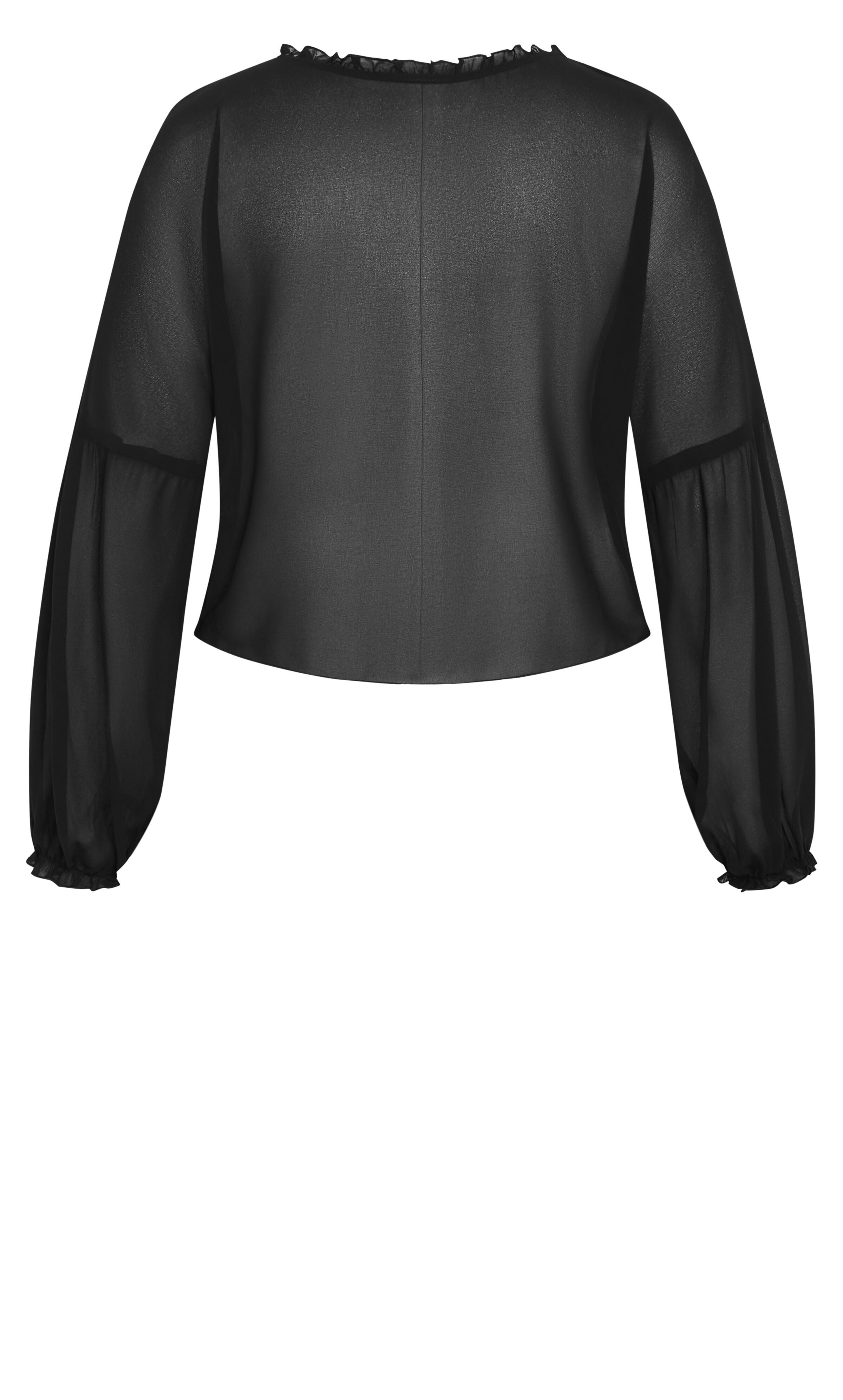 Corina Plain Top - black, BLACK, alternate image number 5