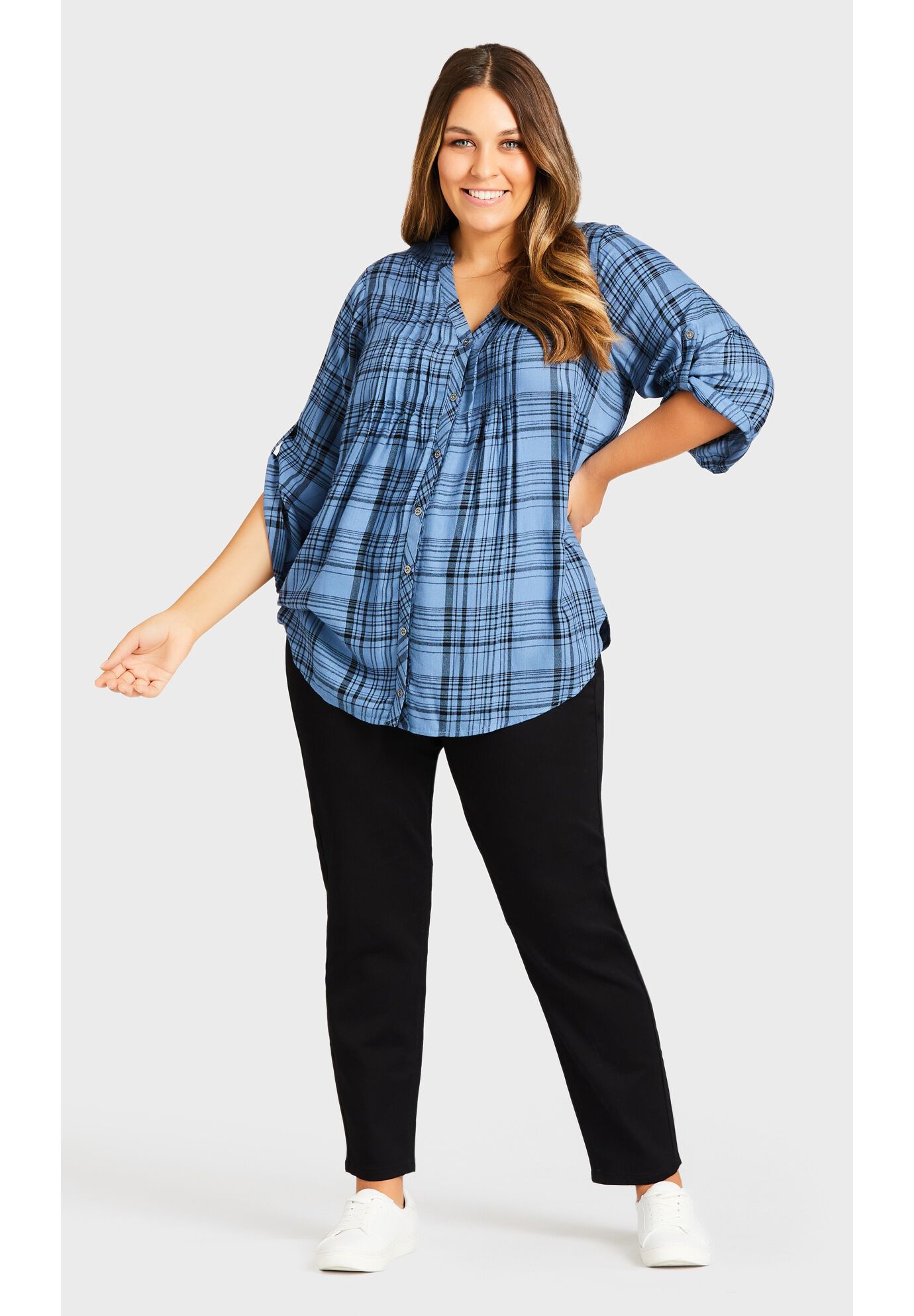 Hi Rise Straight Jegging, BLACK, alternate image number 7