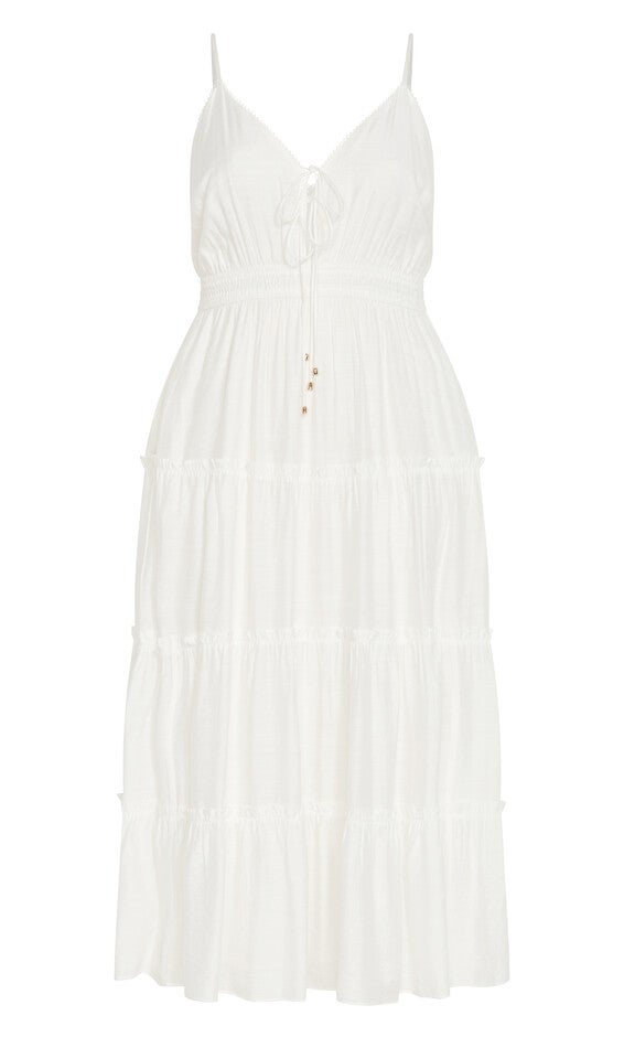 Aiza Maxi Dress - ivory, WHITE, alternate image number null