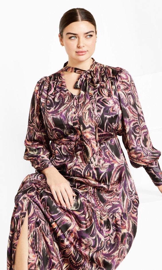 Suzanne Maxi Dress - plum, PURPLE, hi-res image number 0