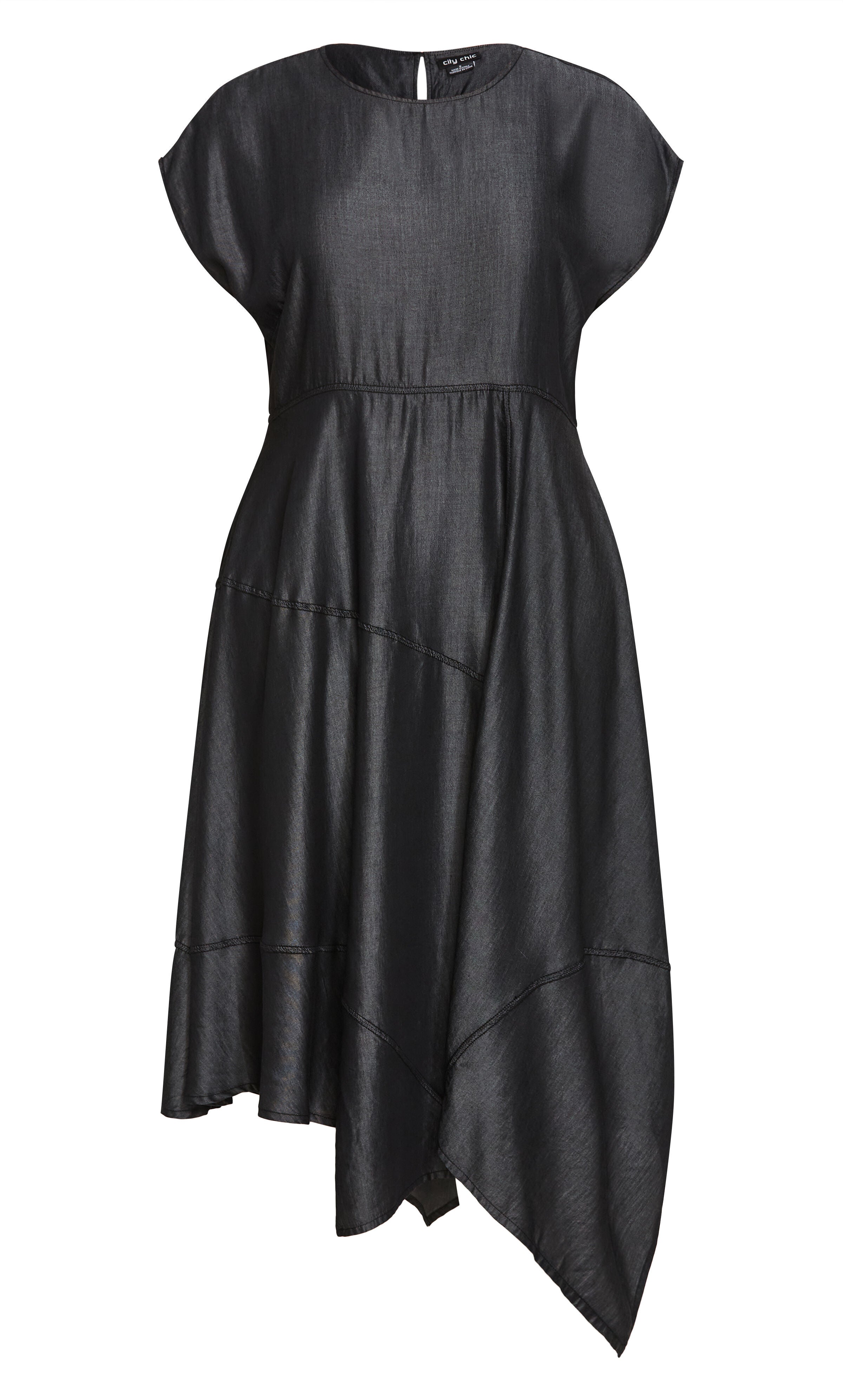 Hampstead Dress - black, BLACK, alternate image number 3