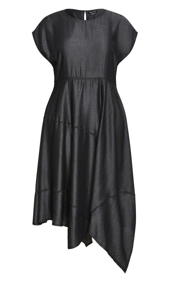 Hampstead Dress - black, BLACK, alternate image number 3