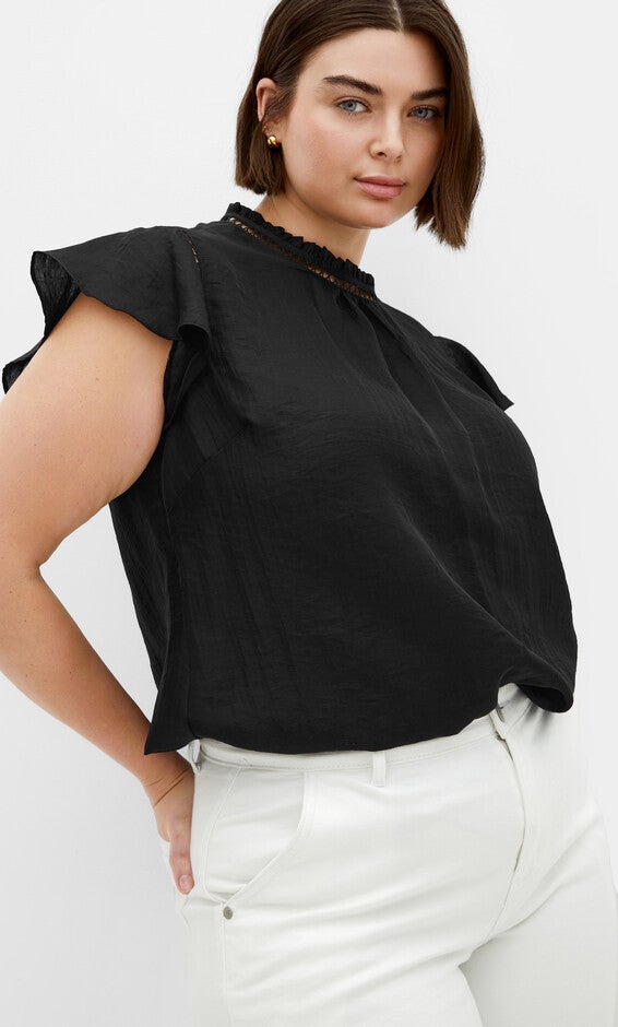 Lorelai Top - black, BLACK, hi-res image number 0
