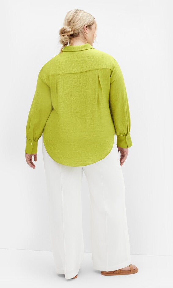 Rosabella Shirt - chartreuse, GREEN, alternate image number null