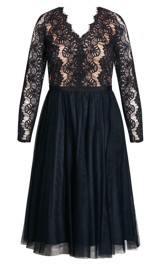 Rare Beauty Dress - navy, BLUE, alternate image number 4