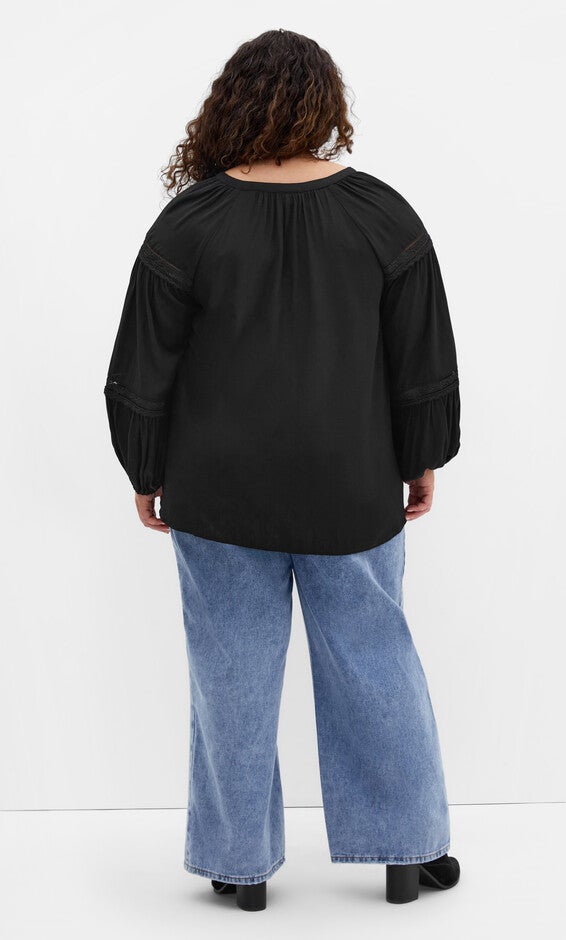Averi Shirt - black, BLACK, alternate image number null