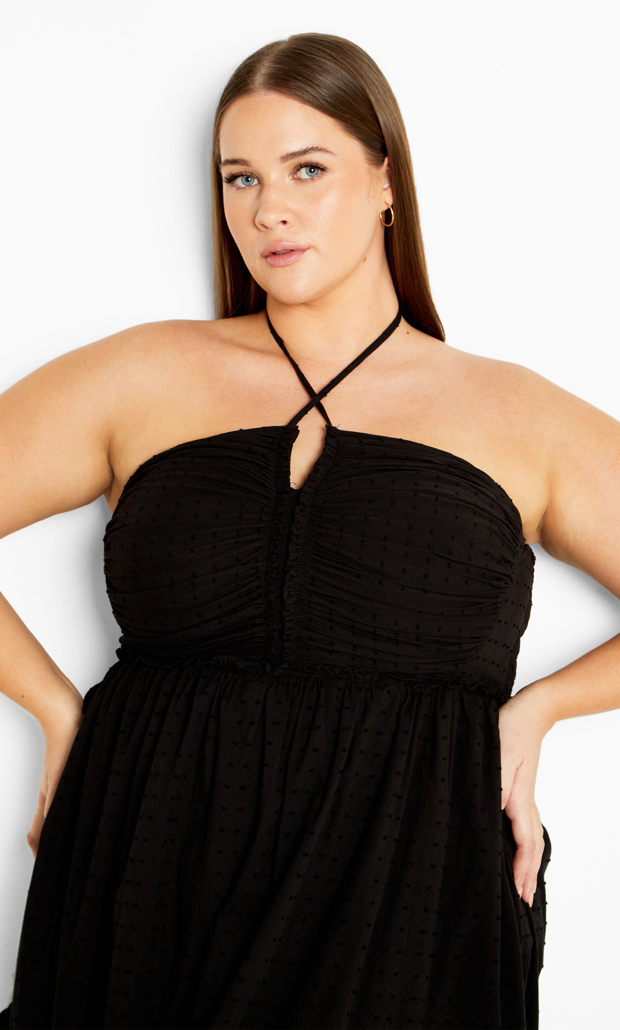 Ivy Dress - black, BLACK, hi-res image number 0