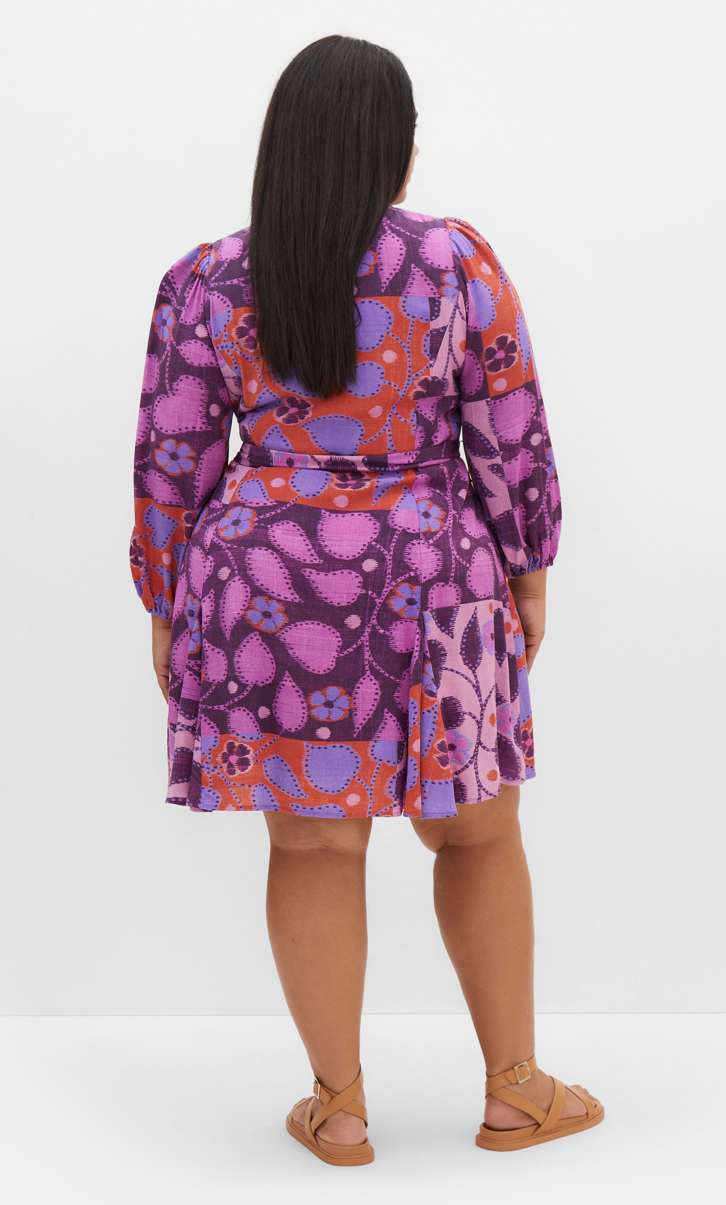 Yasmin Dress - amethyst, PURPLE, alternate image number 2