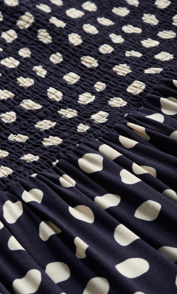 Jayden Print Maxi Dress - navy, BLUE, alternate image number 5