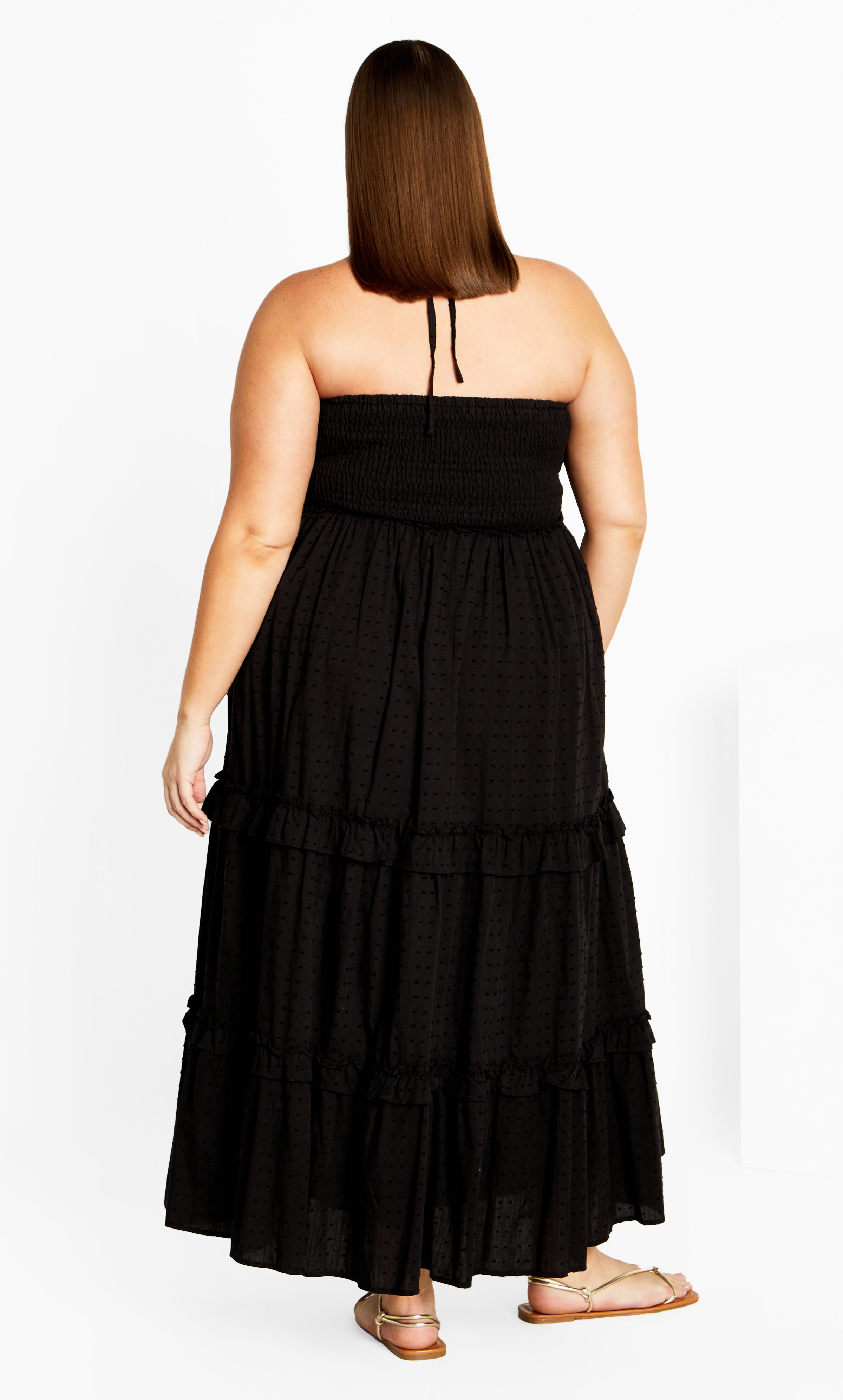 Ivy Dress - black, BLACK, alternate image number 3