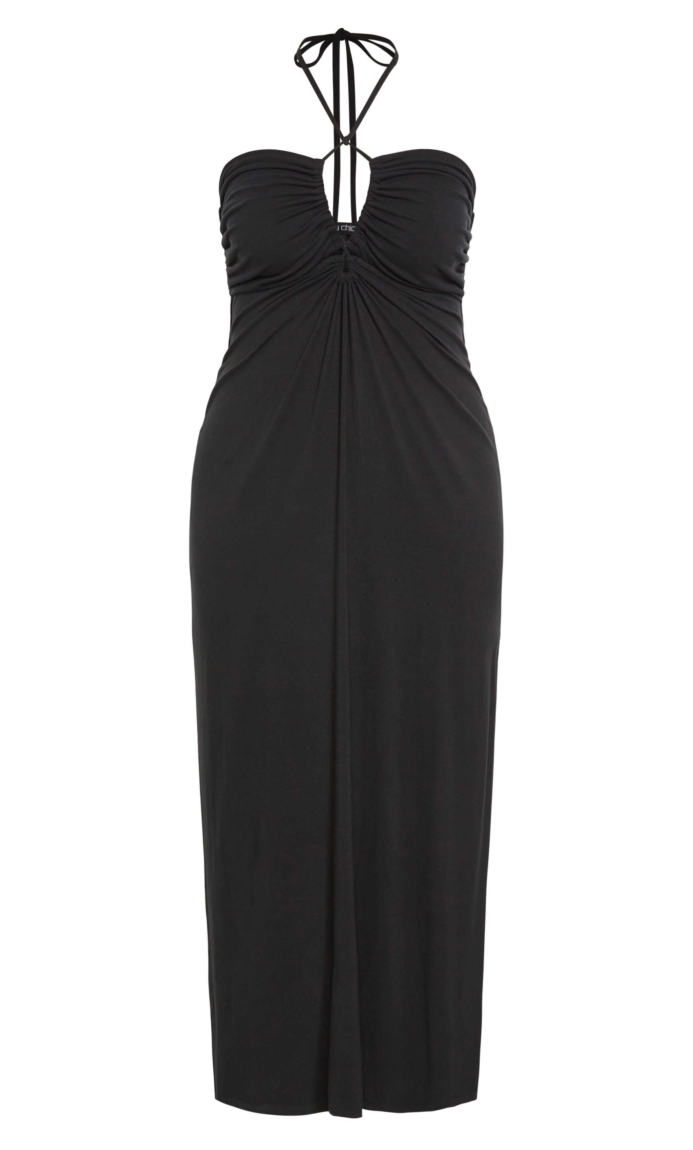 Miley Maxi Dress - black, BLACK, alternate image number 4