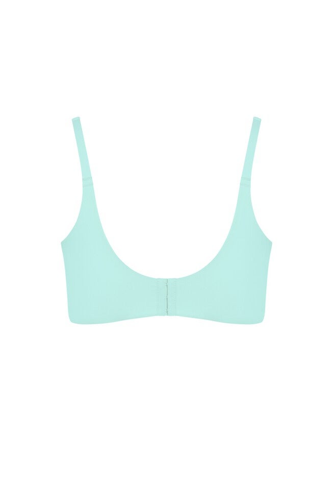 Fashion Smooth Back Bra, AQUA SPLASH, alternate image number 3