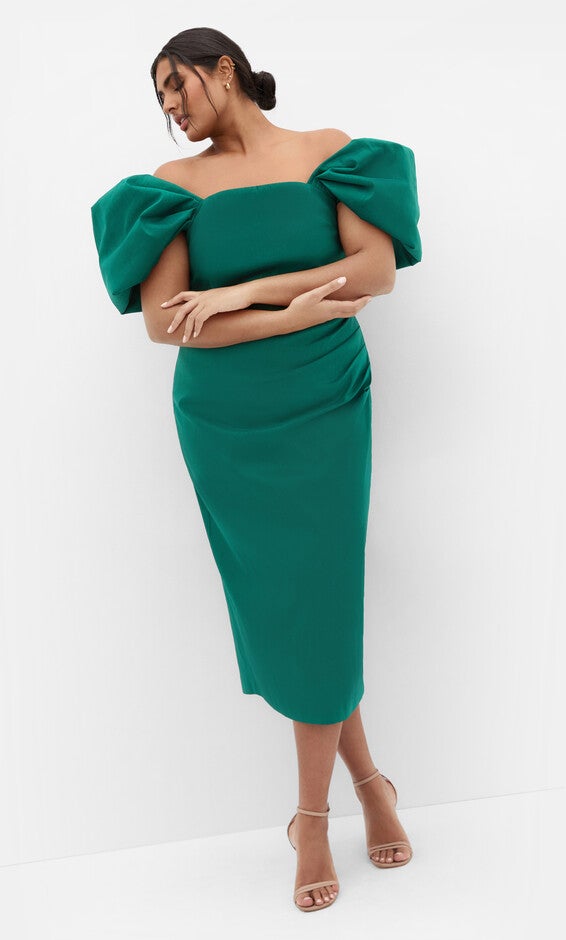 Elyse Dress, GREEN, hi-res image number 0