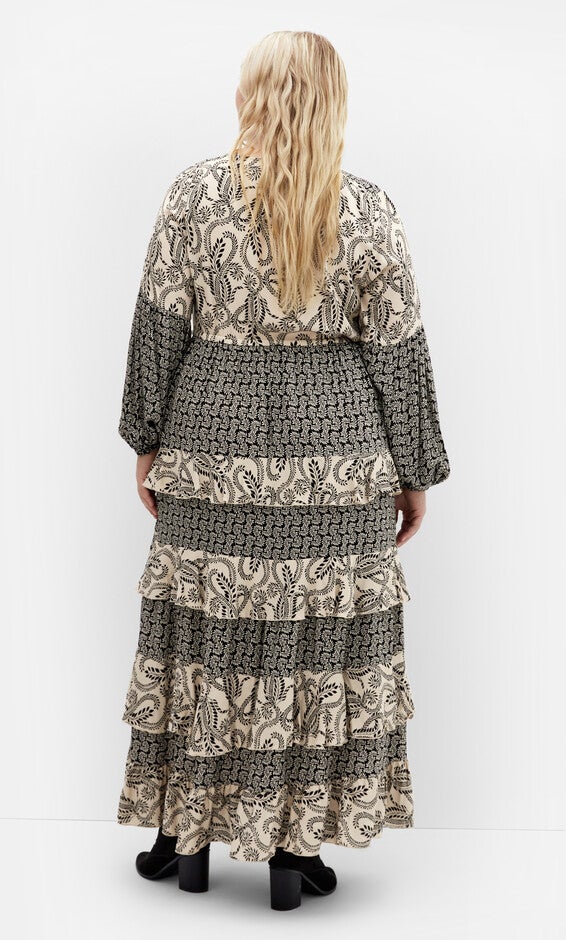 Dreamweaver Maxi Dress - ivory, BLACK, alternate image number null