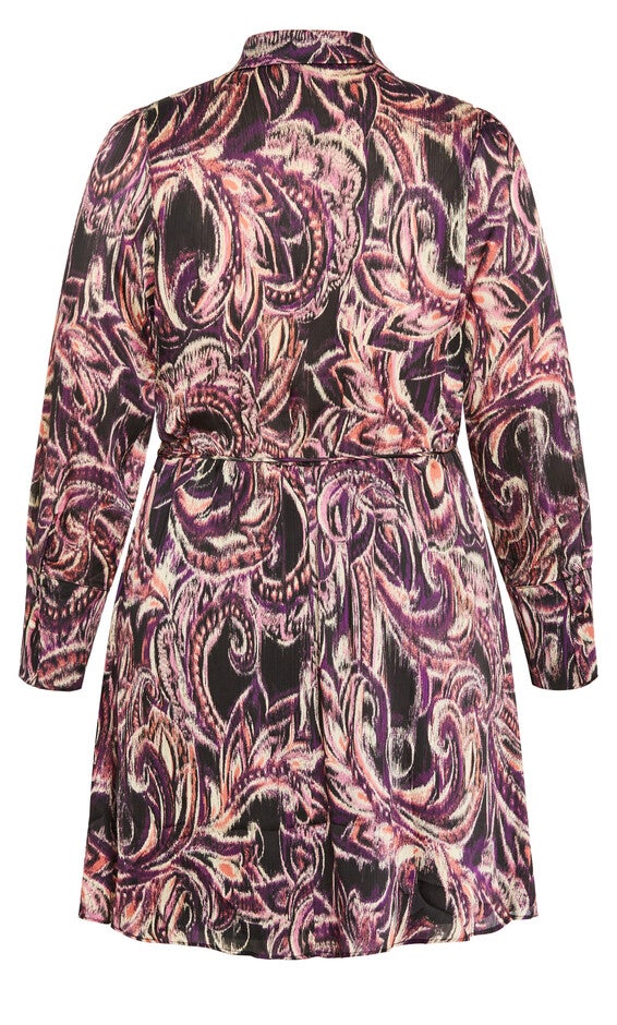 Zelda Dress - plum, PURPLE, alternate image number 4