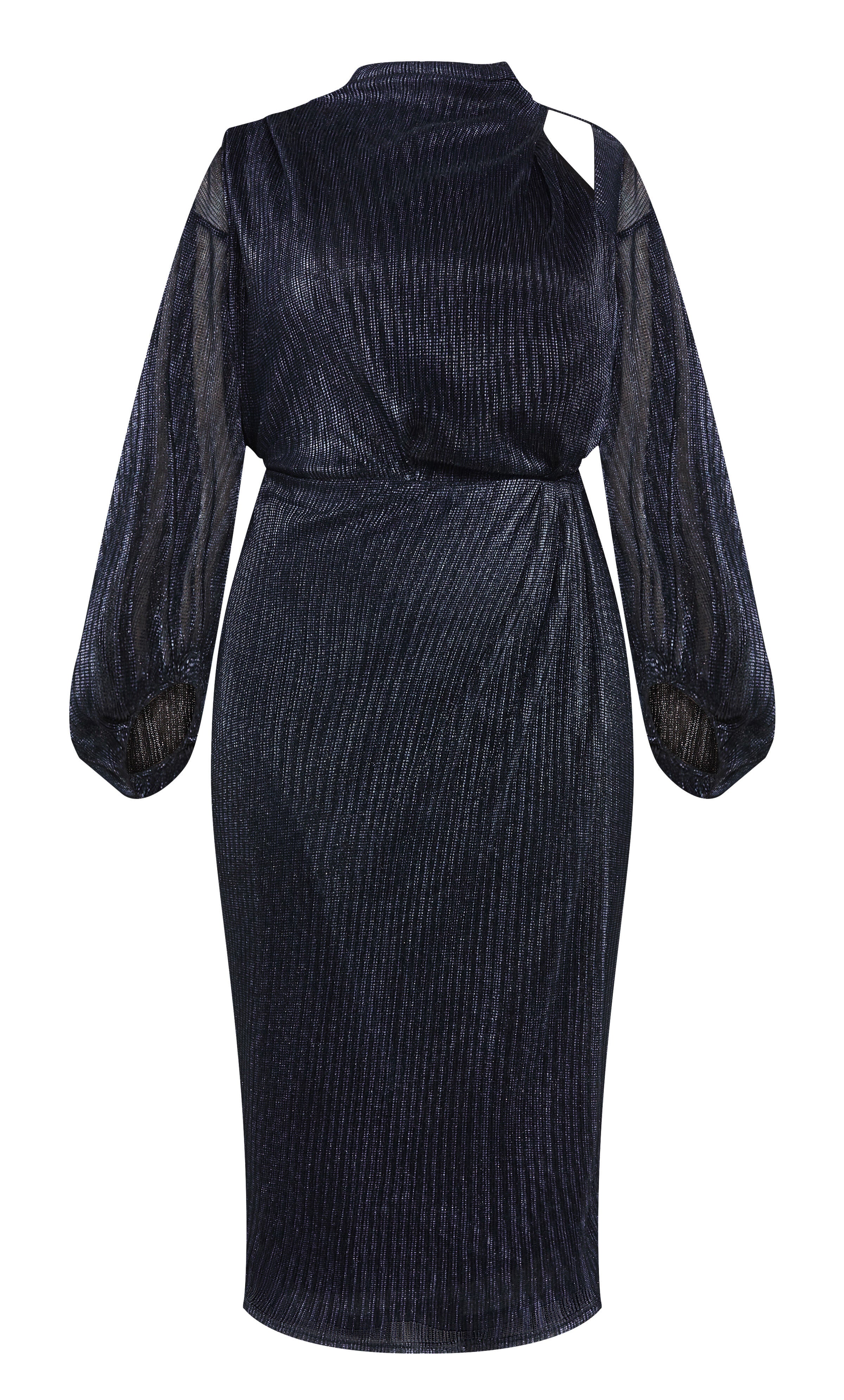 Jaylee Mesh Dress - midnight, BLUE, alternate image number 3