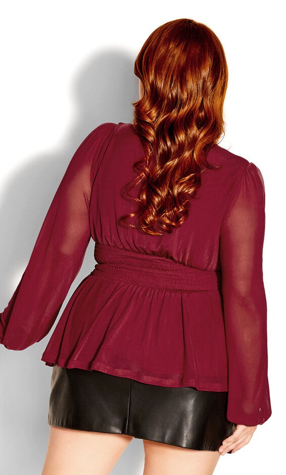 Rapture Top - ruby, RUBY, alternate image number 3