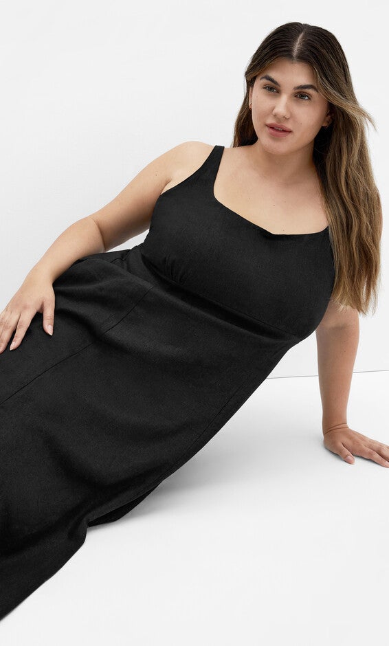 Elly Dress - black, BLACK, alternate image number 3