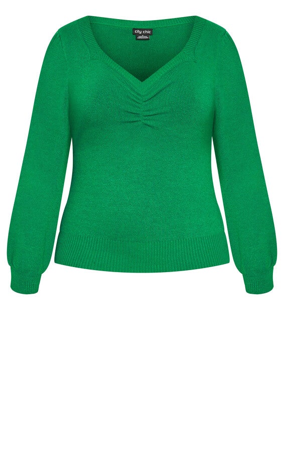 Maddie Jumper - greenstone, GREEN, alternate image number 5