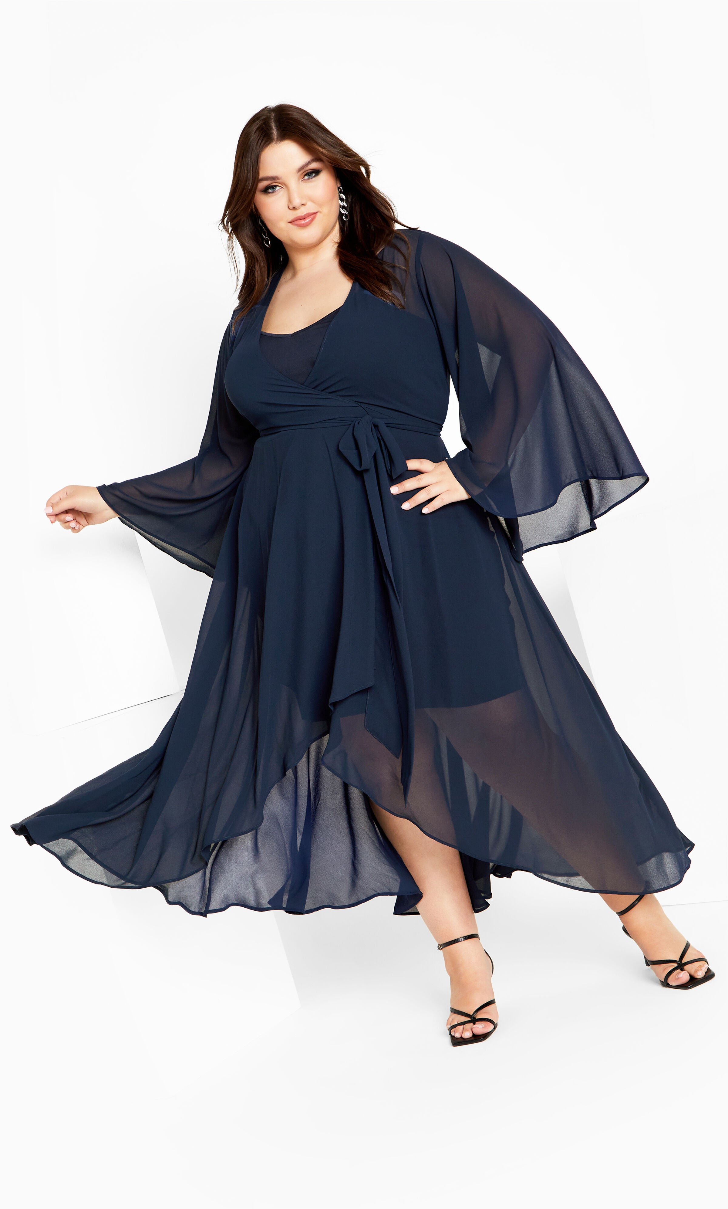 Fleetwood Maxi Dress - navy, BLUE, alternate image number 2