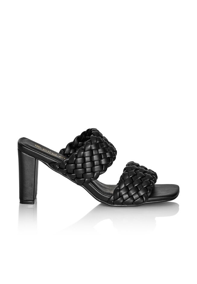 WIDE FIT Aura Mule - black, BLACK, hi-res image number null