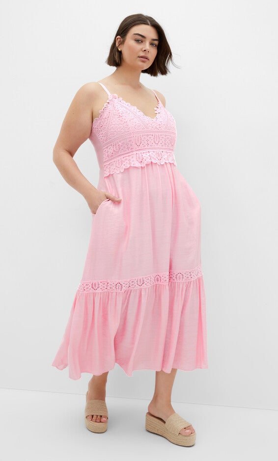 Brielle Maxi Dress - pink, PINK, hi-res image number 0