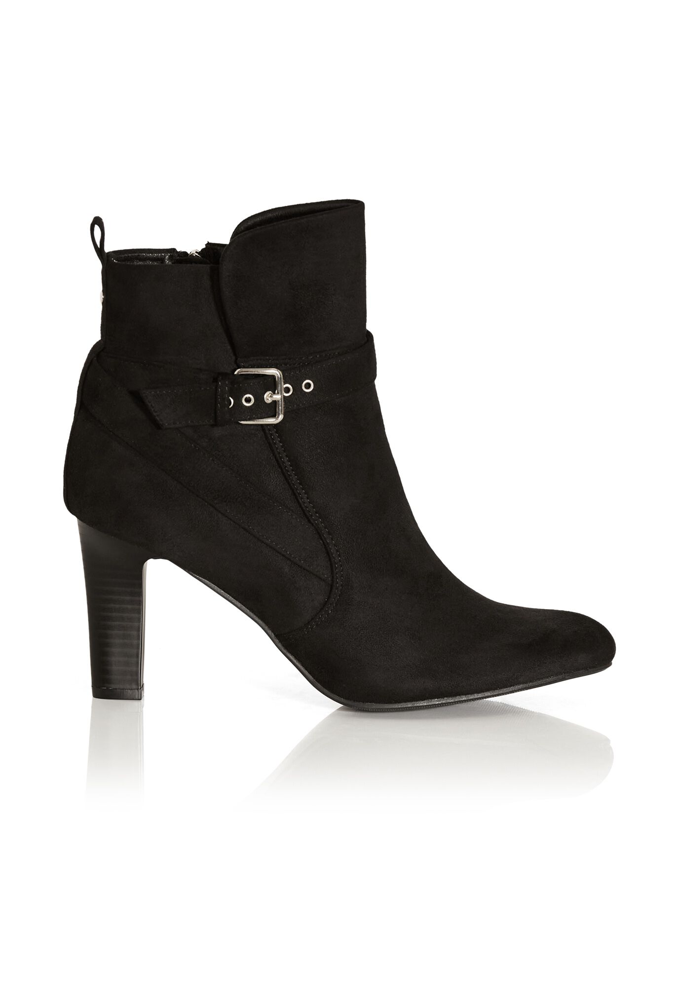 WIDE FIT Tara Ankle Boot - black, BLACK, on-hover image number 1