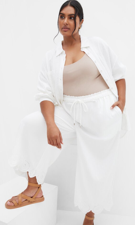 Alaia Pant - white, CREAM, alternate image number null