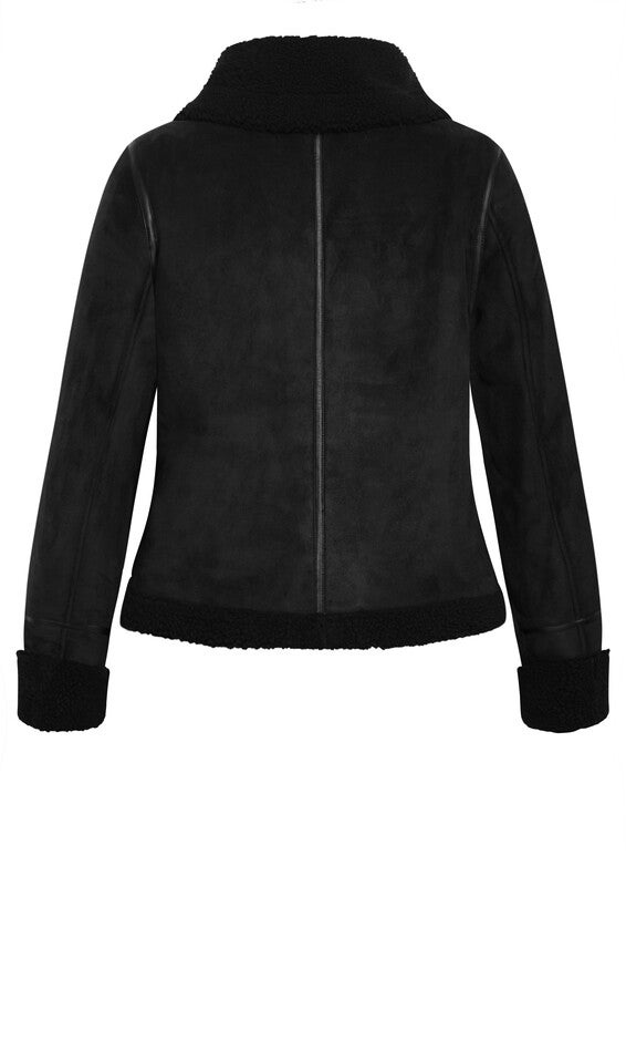 Sherpa Hunter Jacket - black, BLACK, alternate image number null
