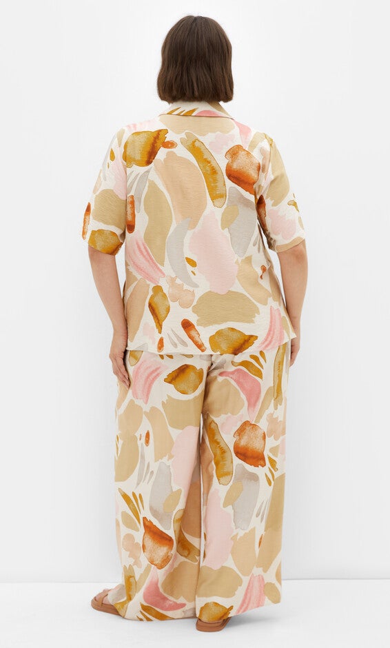 Surface Level Shirt - print, WHITE, alternate image number 4