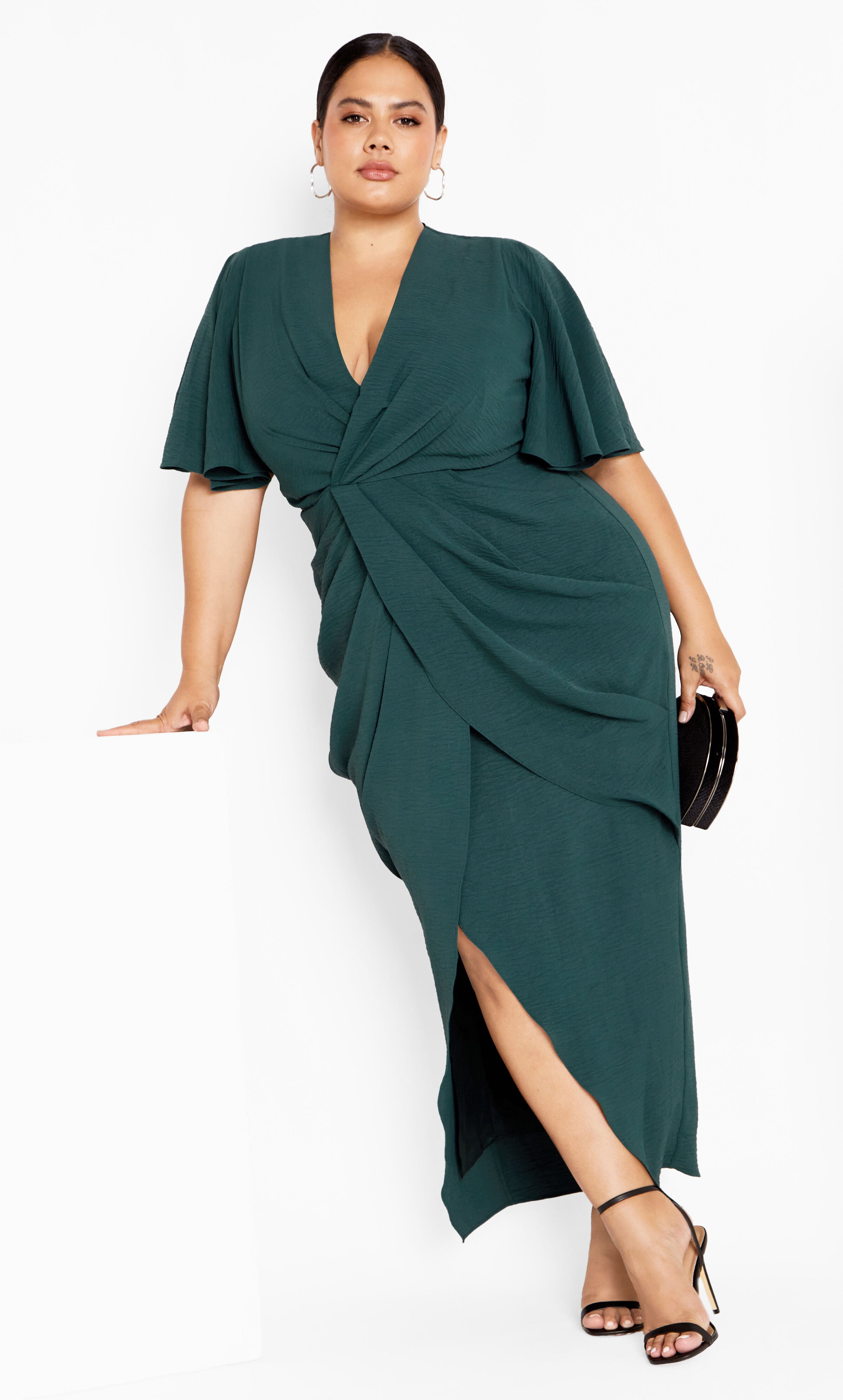 Braelynn Maxi Dress, GREEN, hi-res image number 0