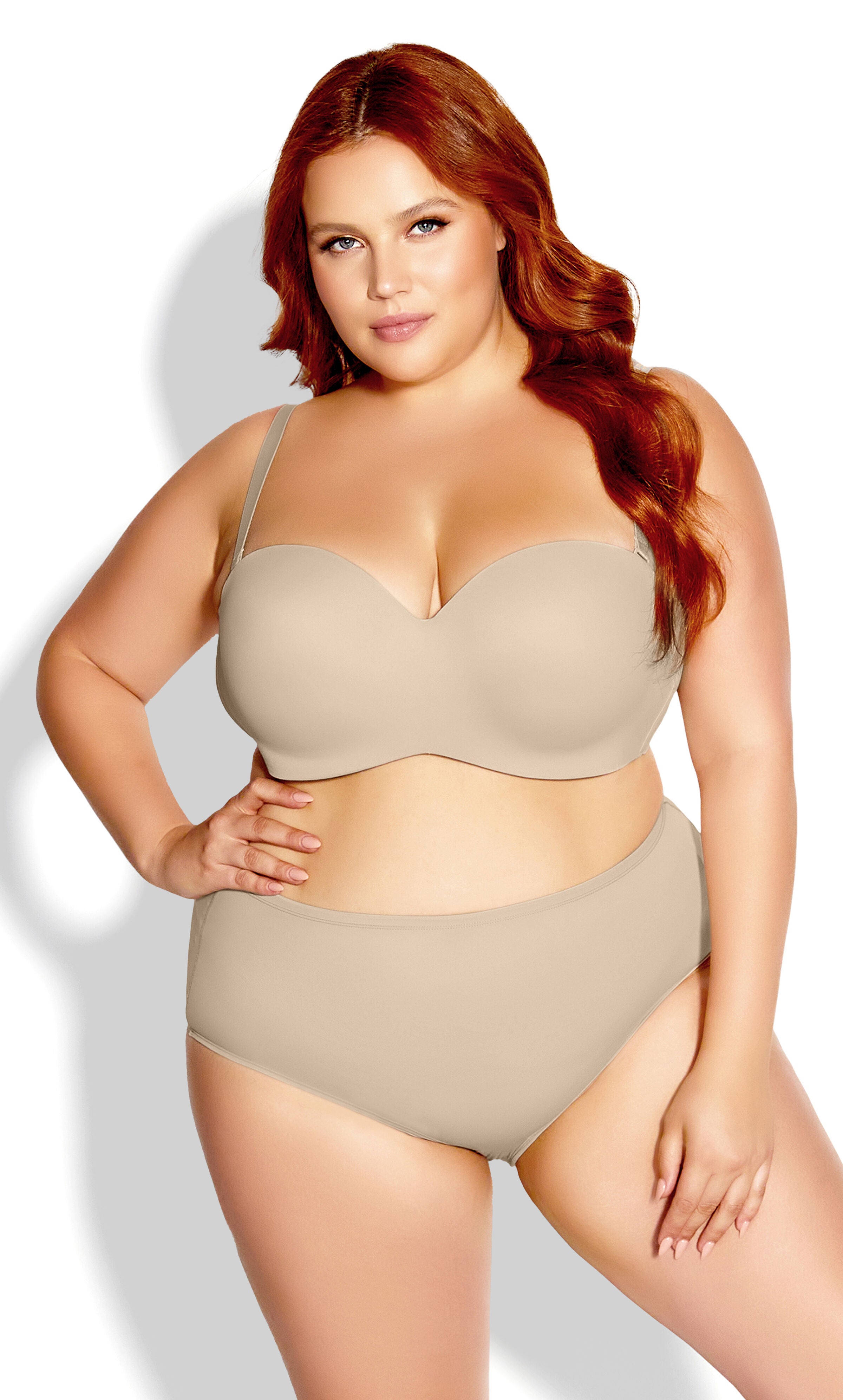 Bodycon Multiway Bra - latte, BROWN, hi-res image number 0