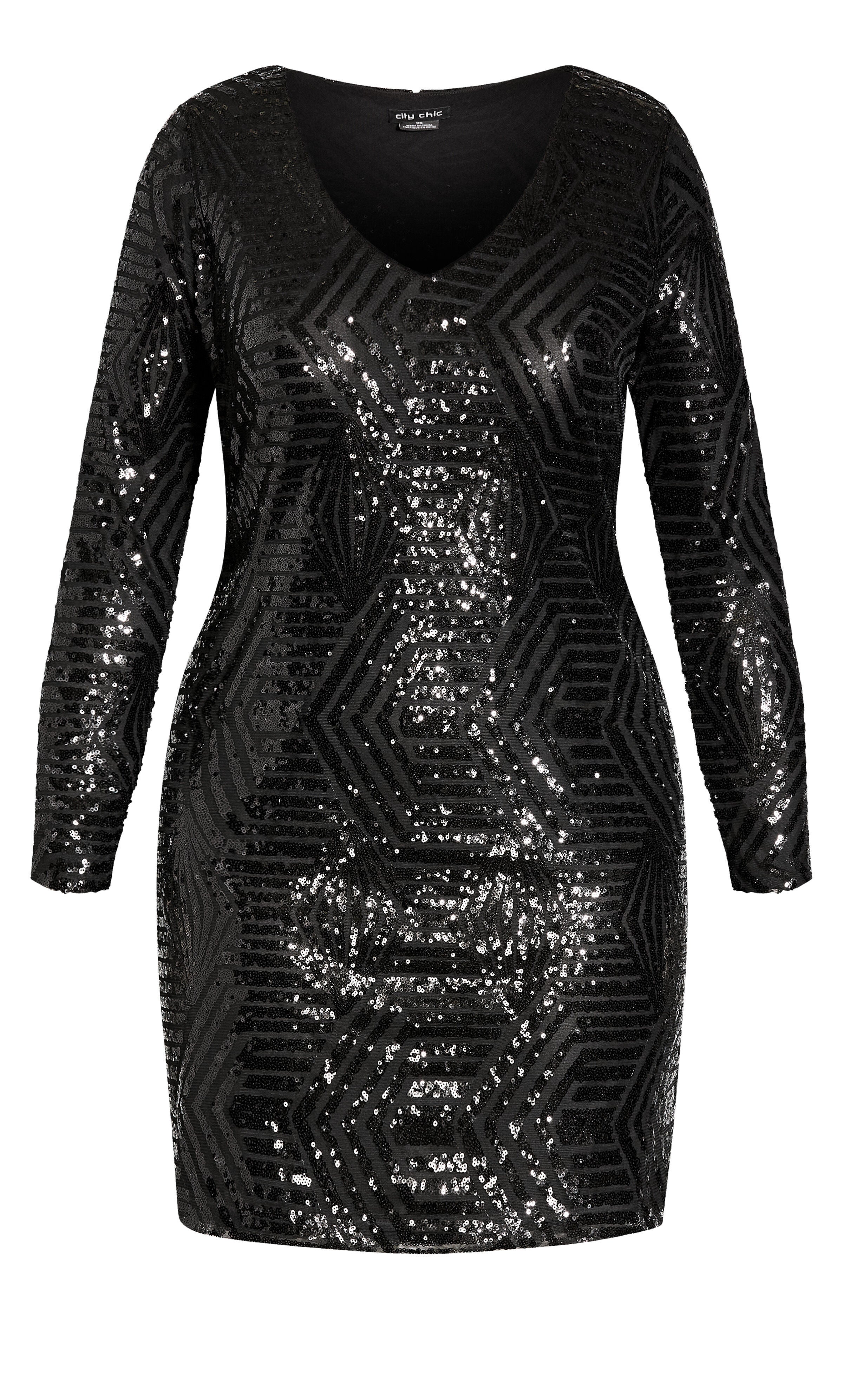 Bright Lights Dress - black, BLACK, alternate image number 3
