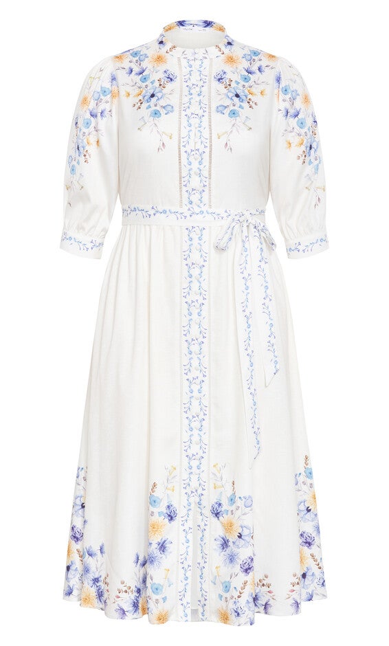 Annabelle Dress - cream, WHITE, alternate image number 3