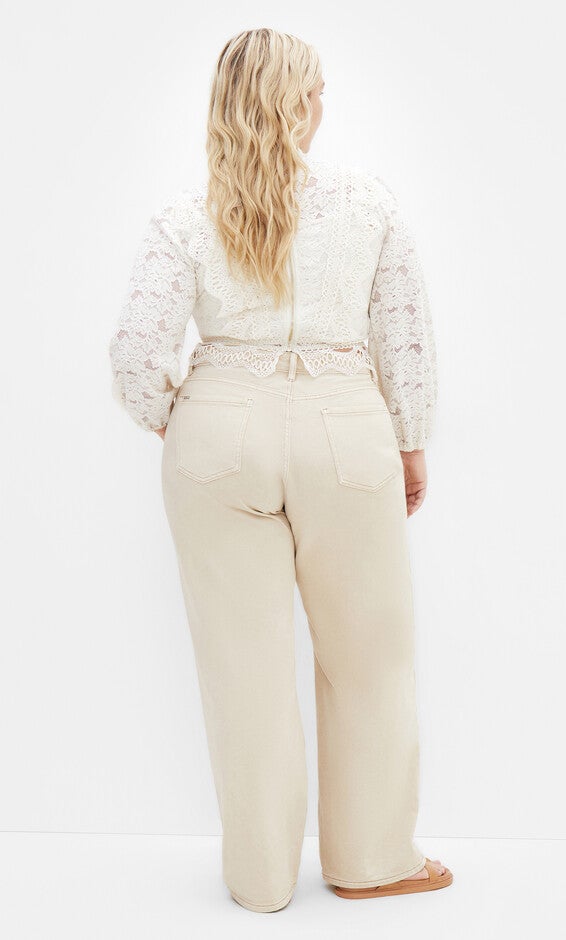 Lucielle Top - porcelain, WHITE, alternate image number 2