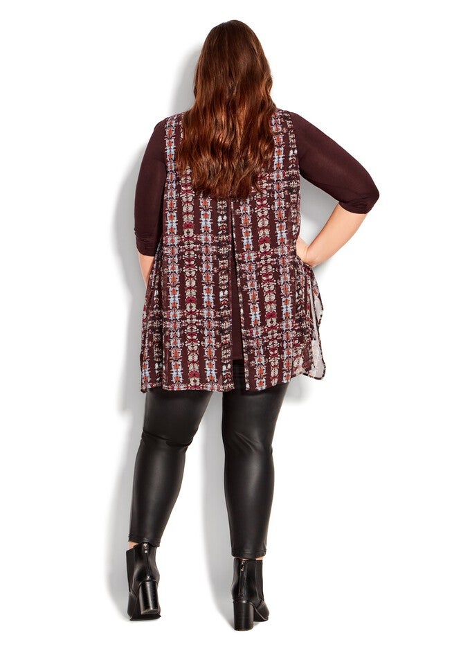 Harbor View Print Tunic, PILA BUTTERFLY, alternate image number null