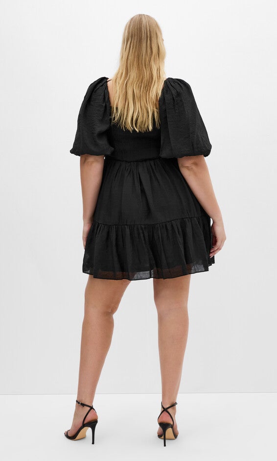 Marcy Dress - black, BLACK, alternate image number 1