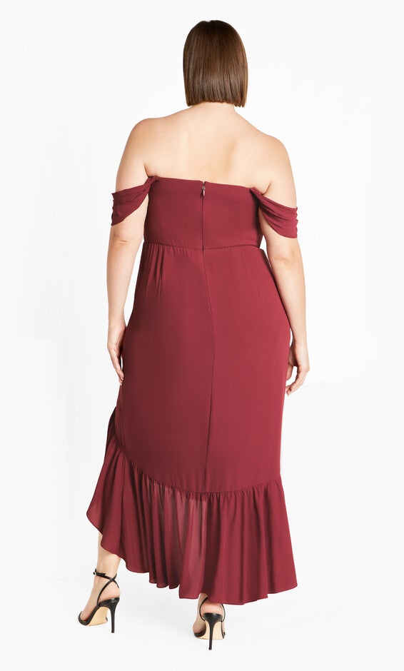 Rosabella Maxi Dress - garnet, PINK, alternate image number null