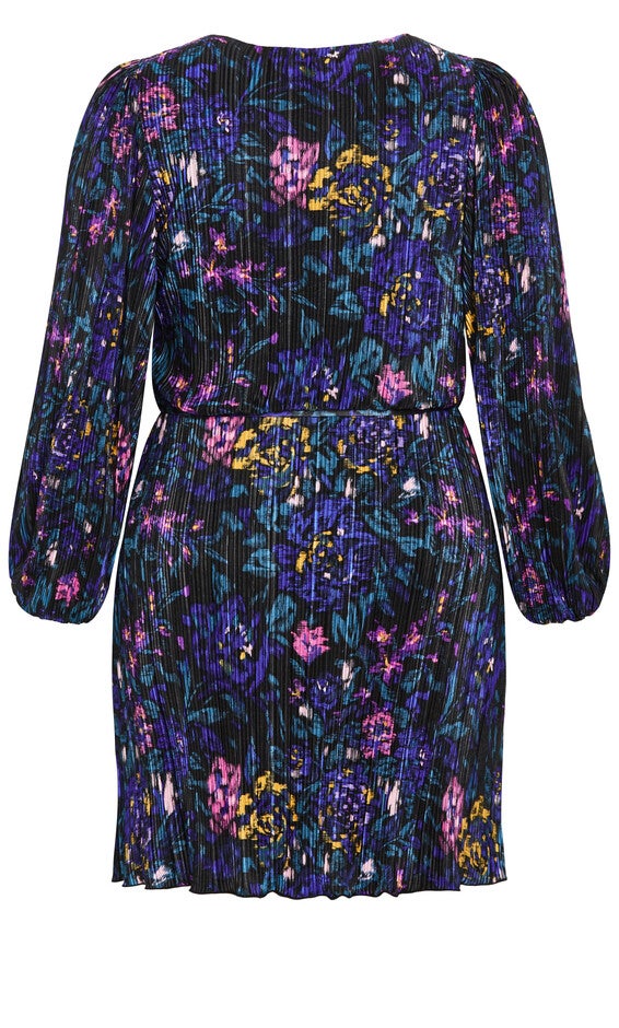 Kira Print Dress - black, ETCHED, alternate image number 4